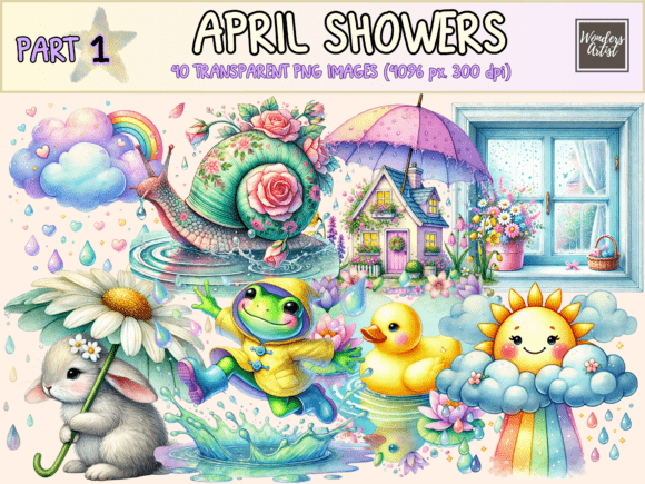 Download April Showers Clipart - Premium Resources