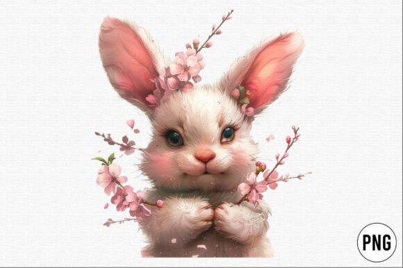 Download Whimsical Bunny Clipart - Bunny clipart Collection