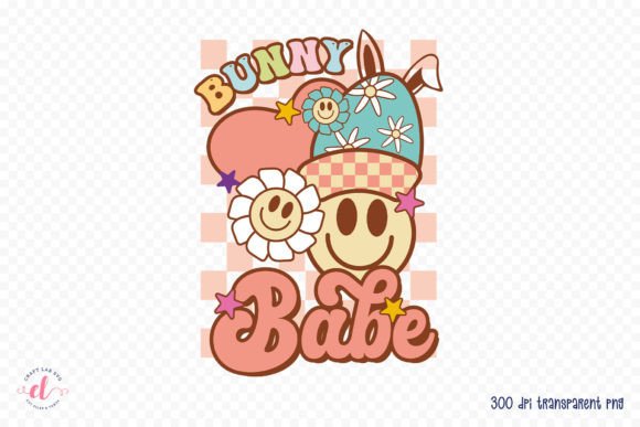 Download Bunny Babe | Groovy Easter Sublimation - Groovy easter sublimation Collection