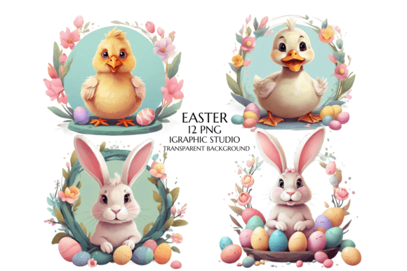 Download Pastel Easter Bunny Clipart - Bunny clipart Collection